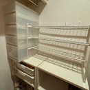 納戸収納を改善★ホットプレート収納のストレス解消！