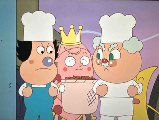 ばいきんまんとクロワッサン王子