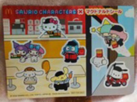 サンリオ×マクドナルドシール