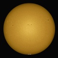 5月19日の太陽黒点（ドジャーズ首位攻防戦に敗れる）