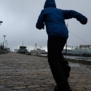 ジョギング　雨が降ったけどね