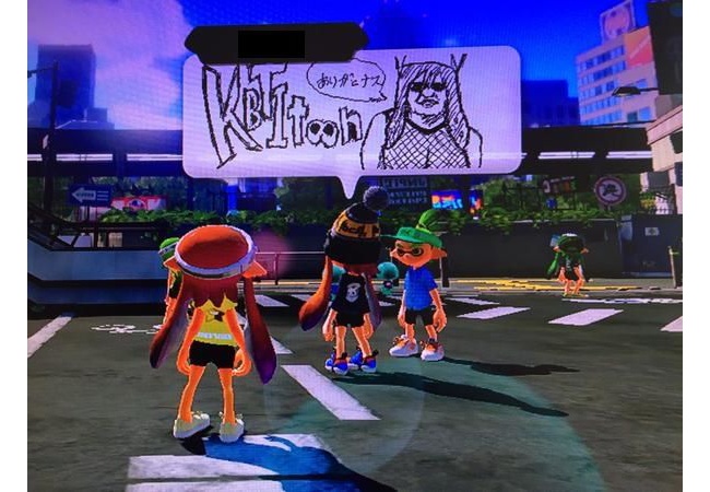 【スプラトゥーン】みんなが書いたネタ絵が面白いと話題にｗｗｗ