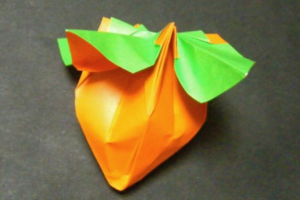 折り紙 柿の折り方 永遠の破片