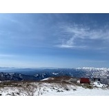 『月山バックカントリースキー 滑る春雪を楽しめました』の画像
