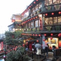 九份の茶藝館