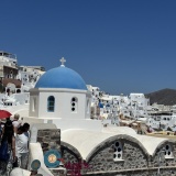 海外リゾートの美しい家と家主。