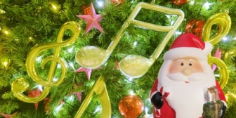 ヒゲを伸ばしていたら、子どもに「サンタさん？」って聞かれたんだ。