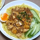『お米が無いから麻婆豆腐を麺にのせる』の画像