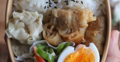 4品同時にワンパン弁当！