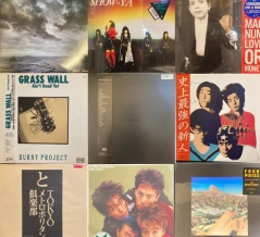 8/27(水)出品！　'80s J-ROCK新着中古LP情報!!