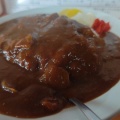 新潟市東区に超激シブな食堂!?レスト飯店 紫竹苑でカレーではなくカツカレーにする為の味わいの絶品のカツカレーライス！