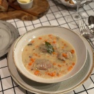 チキンクリームシチューとごちそうサラダとかの夜ごはん&楽天マラソン最終日