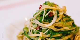 ファミレスで「菜花のパスタ」を「さいか」と読み間違えて注文してしまった