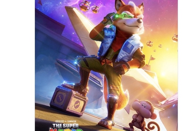 映画マリオギャラクシーにスターフォックス登場