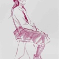 水彩クロッキー