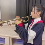 『[ノイミー] 永田詩央里「野井美高校吹奏楽部Trp…久々に楽器が吹けて嬉しかったです」【しおりん】』の画像