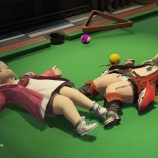 『【FF14】ビリヤードテーブルセットの上で２人で寝転んでヾ(〃^∇^)ﾉ【FFXIV】』の画像
