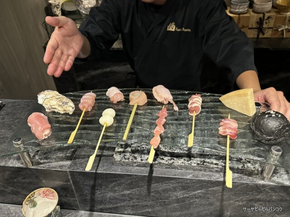 【将 Show_Room ShowRoom Omakase Yakitori】　at　Sukhumvit Soi51　～トンローの小路に潜む、焼鳥とアートの融合ディナー～　PR