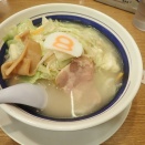 8番らーめん 金沢駅店　野菜らーめん（塩）　石川県　金沢市