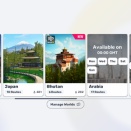Mywhooshに「Bhutan」のルートが追加された