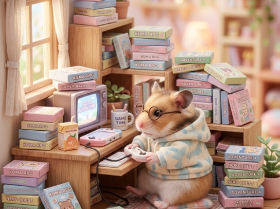 オタクワイ(最近アニメは見ない、ゲーム積みまくり、グッズも集めてない)