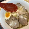 函館朝市 どんぶり横丁市場 麵屋 麒麟(きりん) 函館チャーシュー塩らぁ麺1,200円