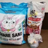 『さいたま市見沼区Ｓ様、キャットフードや猫砂のご支援ありがとうございました。』の画像