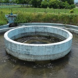 『天神野円筒分水工は水量豊かで迫力満点!? / 鳥取県倉吉市関金町』の画像