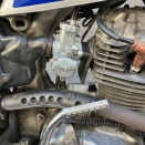 イーハトーブ　TL125S　ヘッドライト交換など