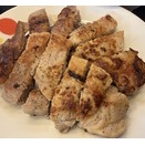 ボリューム満点！豚ロースグリル定食ダブル＠松屋（浜松）