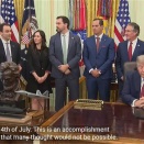 トランプ大統領、民間資金による原子炉が歴史的な節目を迎える中、アメリカの原子力復興を誇示 | APT