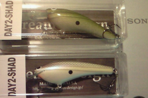 ストリームデザイン　DAY2SHAD 中古3点SET ストリームデザイン DAY2SHAD 中古3点SET 中古】ストリーム