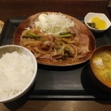 『新橋 一匹のこぶた イベリコ豚の良質な脂身が美味い!「生姜焼き定食」でも生姜はもうちょっと拘って欲しい』の画像