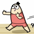 ワッパ、歩く