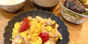 【ななし】ねるちゃん「おじさんたち～！もりもり食べて元気だすのよ～」