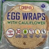 crepini EGG WRAPS with califlower【糖質ゼロの卵クレープ】
