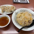 炒飯大盛+餃子＠珍來 平井店(平井)(930円+440円)