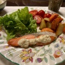 鮭なベイビーなディナー　アンチエイジング