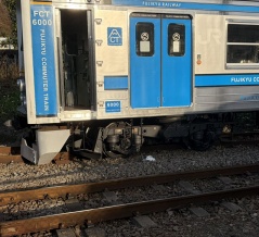「まさかの脱輪事故！」富士急行線 田野倉駅で 列車脱線 2026.3.5