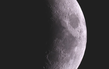 『月齢5.6のお月様と昨日の太陽面 ☆彡』の画像