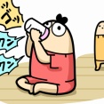 ワッパ、マグで遊び回る