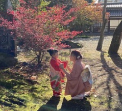 へたっぴなお裁縫で乗り切った孫の七五三