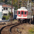 11月の神鉄三田線です　たのしーずん号も見れました