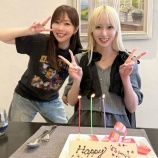 『[ノイミー] なつみん、指原さんとご飯に行かせていただいた際にお祝いを…』の画像