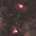 夏の思い出！わし星雲＆オメガ星雲コラボ ☆彡