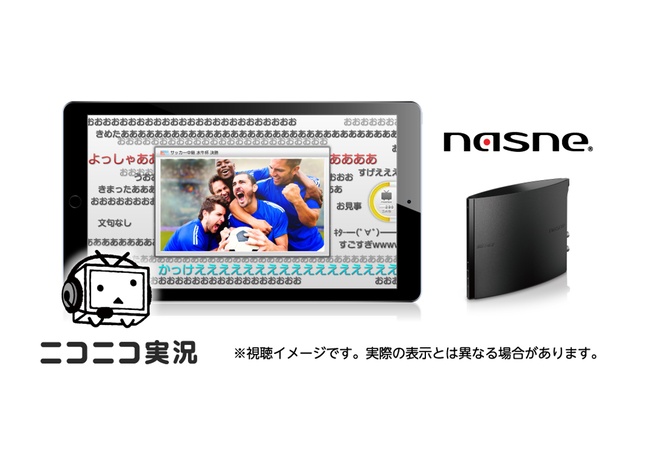 nasneのニコニコ実況連携が復活。PS5にて実況コメント付きでTV視聴出来るようになる