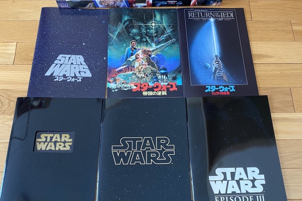 STAR WARS SOUVENIR PROGRAM BOX DVDセット STAR WARS SOUVENIR PROGRAM BOX 6 Movies Japan movie pamphlet