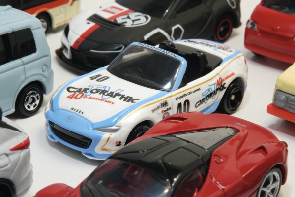 特注トミカ カーグラフィック マツダ ロードスター オートモビルカウンシル 3台 特注トミカ カーグラフィック マツダ ロードスター オートモビル