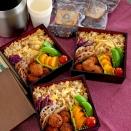 お花見弁当と念願のキャッチボールデビュー（50代にして）