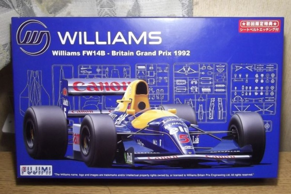 浜のクマ の ホビーライフ - 1/20 フジミ ウィリアムズ・ルノー FW14B